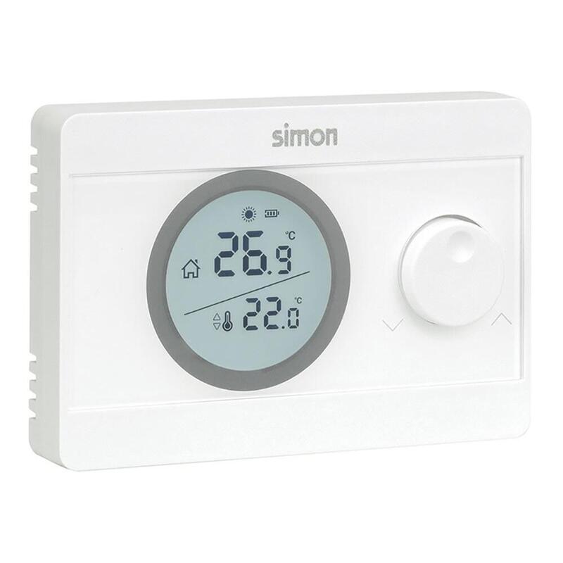 Termostato Digital On/Off, Blanco, 12,5 X 2,4 X 8,5 Cm