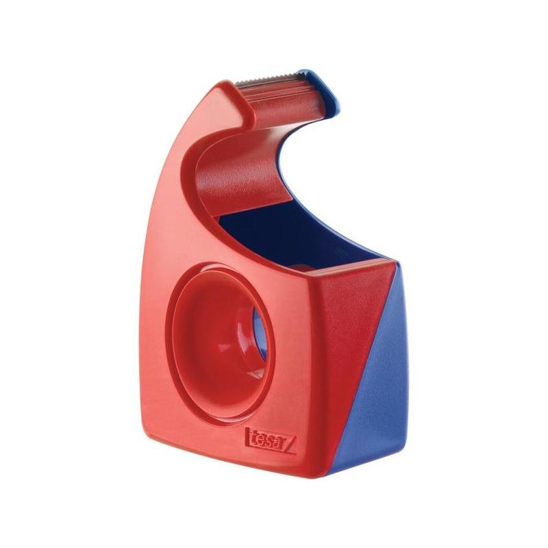 Tesa Dispensador Manual Easy Cut Hama 10m 19mm Rojo-Azul, Vacío