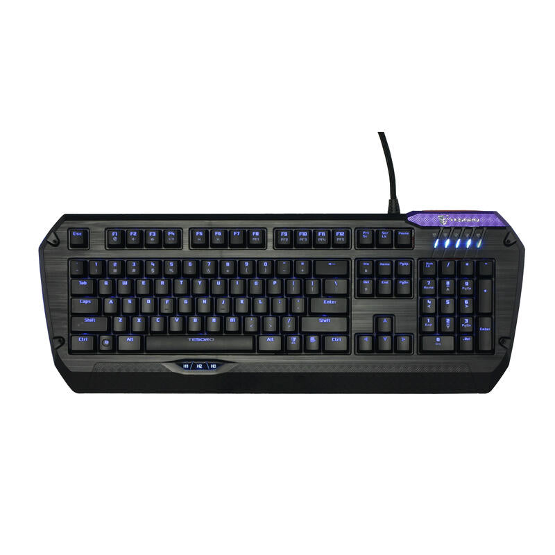 Tesoro Lobera Teclado Usb Azerty Negro