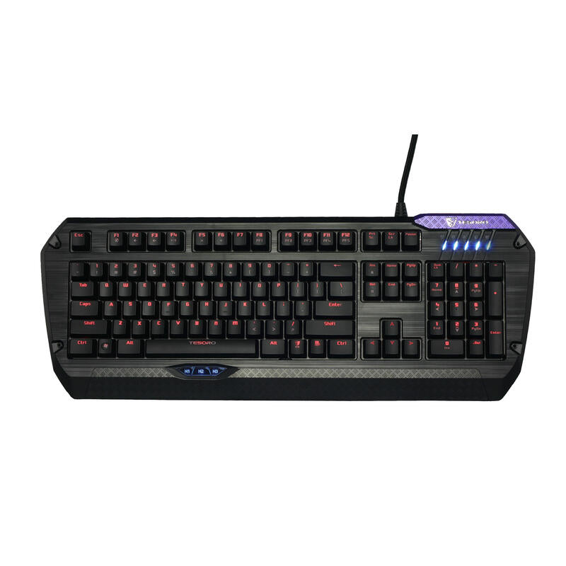 Tesoro Lobera Teclado Usb Azerty Negro
