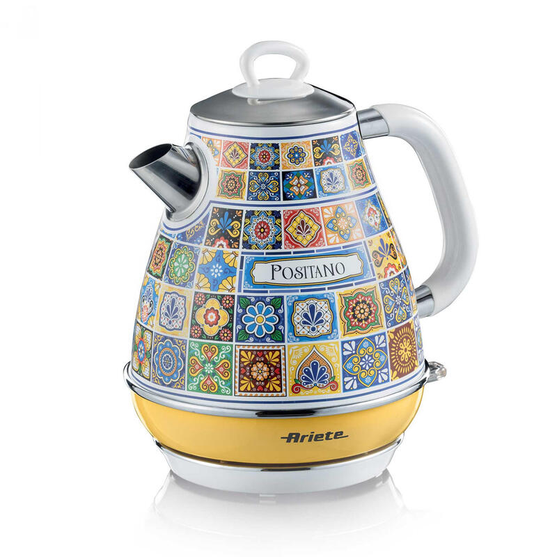 Tetera Ariete 2869/0p Eléctrica 1,7 L 2200 W Multicolor, Amarillo