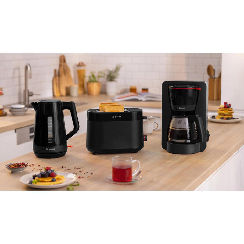 Tetera Bosch Twk1m123 Eléctrica 1,7 L 2400 W Negro