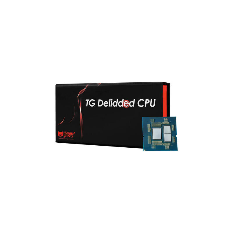 Thermal Grizzly Delidded Amd Ryzen 7 9800x3d, Versión En Caja Del Procesador, Delidded, Para Disipadores De Matriz Directa Tg-Del-Cpu-001