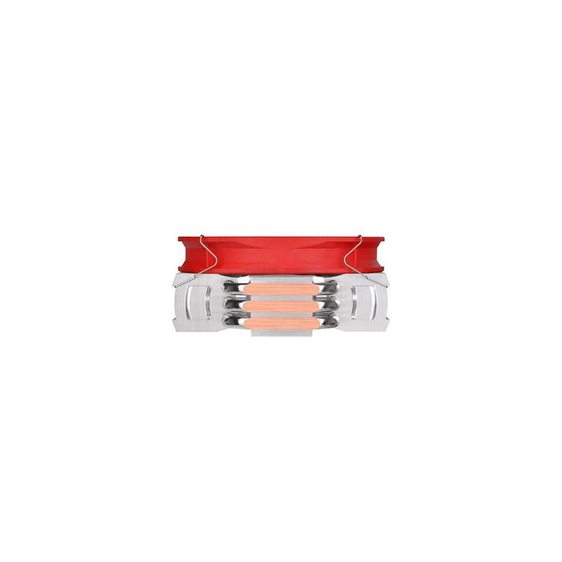 Thermaltake Nic L32 Procesador Enfriador 14 Cm Aluminio, Rojo, Blanco