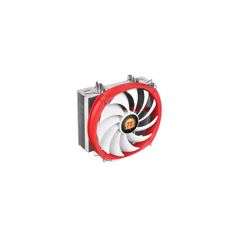 Thermaltake Nic L32 Procesador Enfriador 14 Cm Aluminio, Rojo, Blanco