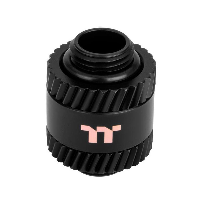 Thermaltake Pacific Sf Male To Male 20mm Extender, Verbindung Schwarz (Matt) Cl-W390-Cu00mk-A