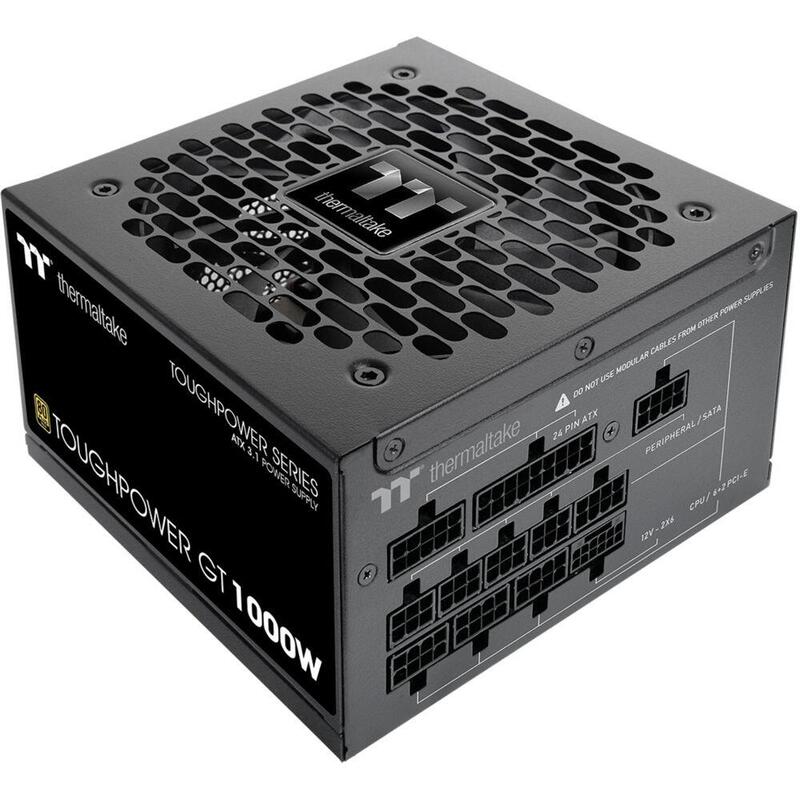 Termaltake Toughpower Gt 1000w, Fuente De Alimentación De Pc Negro, Gpu De Alta Potencia De 1x 12 Pines, 5x Pcie, Gestión De Cables, 1000 Vatios Ps-Tpt-1000fnfage-3
