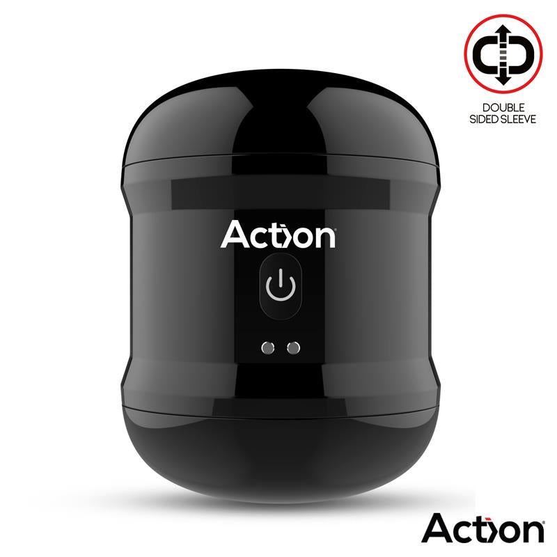 Thor Masturbador Con Vibración Doble Orificio