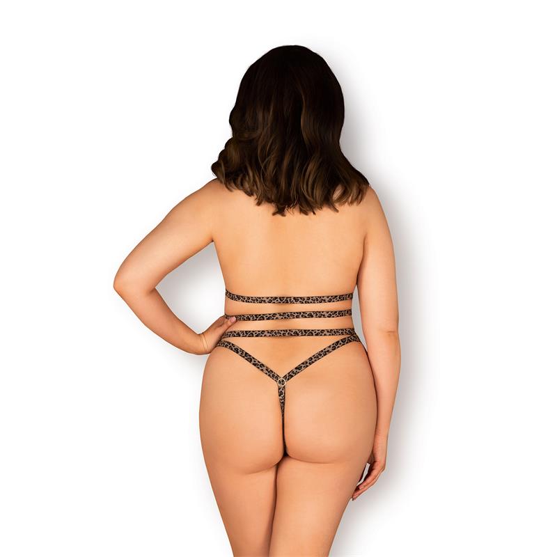 Obsessive - Tigrita Set Dos Piezas Xl/Xxl