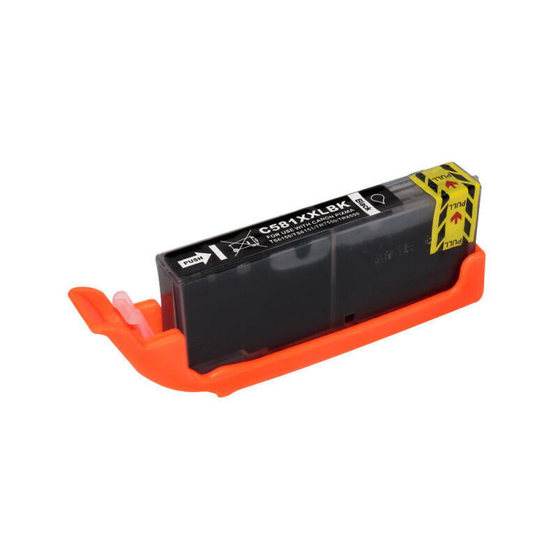 Tinta Compatible Canon Cli 581 Bk Xxl Negro 1998c001/2106c001/2052c001