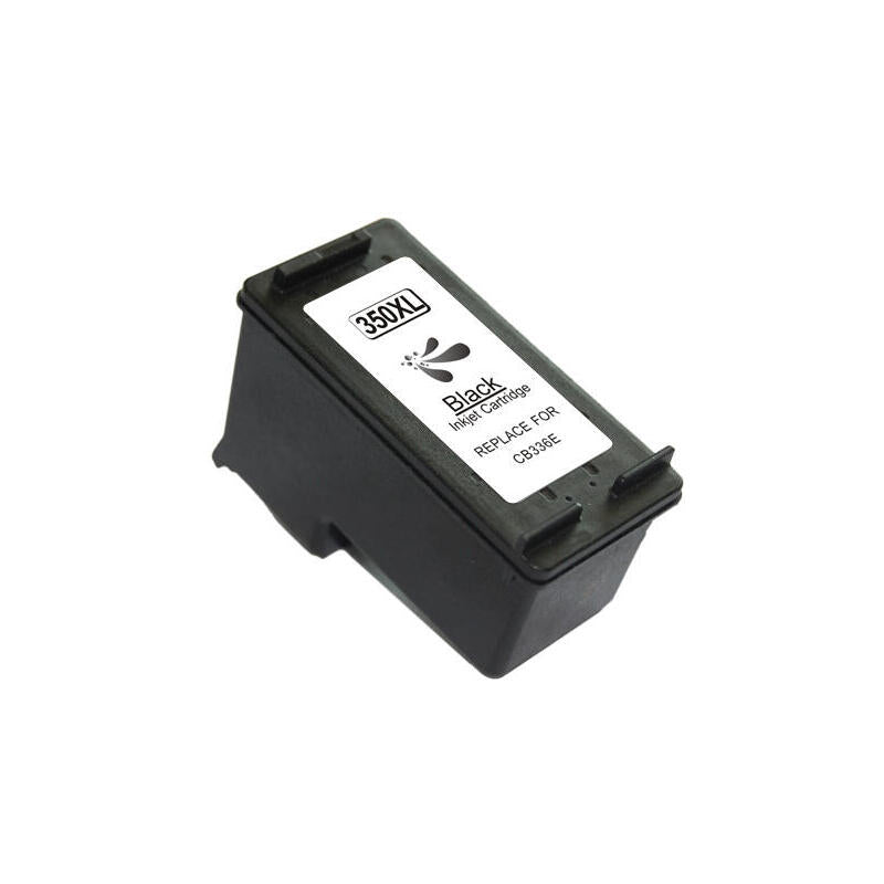 Tinta Compatible Hp 350xl Negro Remanufacturado Cb335ee/Cb336ee