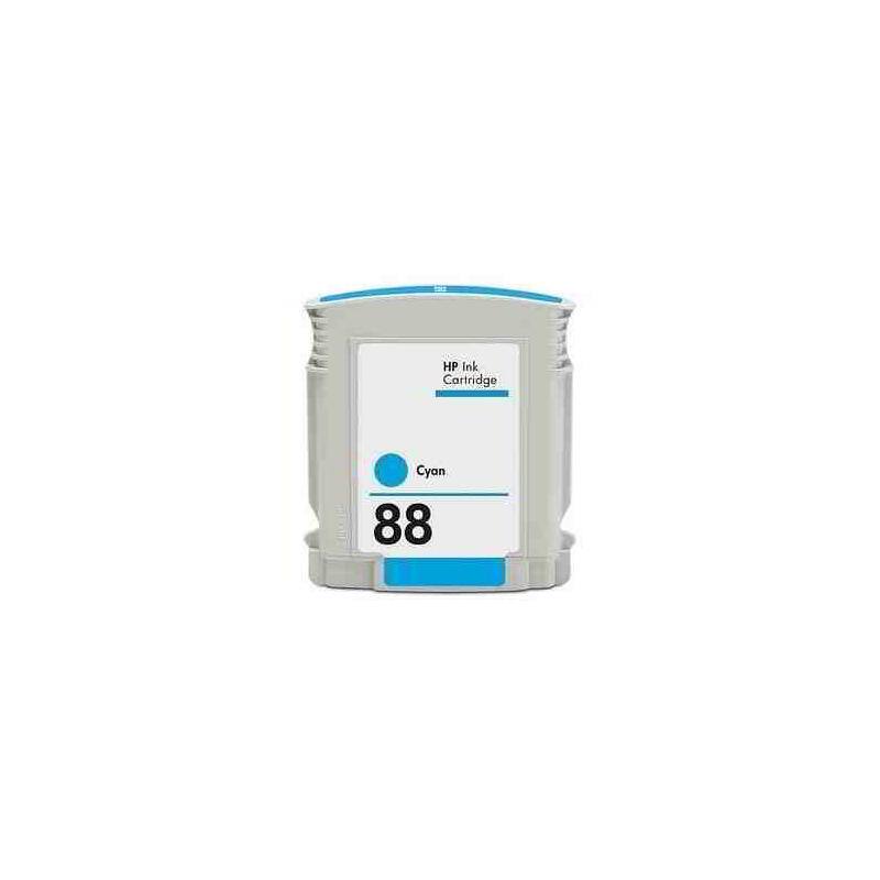 Tinta Compatible Hp 88xl Cyan C9386ae/C9391ae Remanufacturado