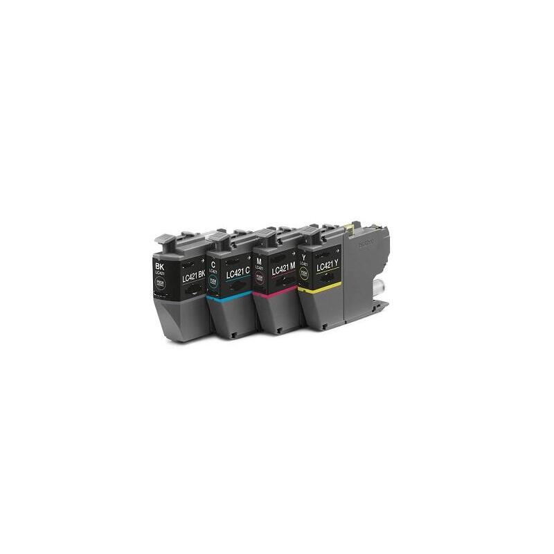 Tinta Compatible Para Brother Lc421 Xl Magenta Lc-421mxl