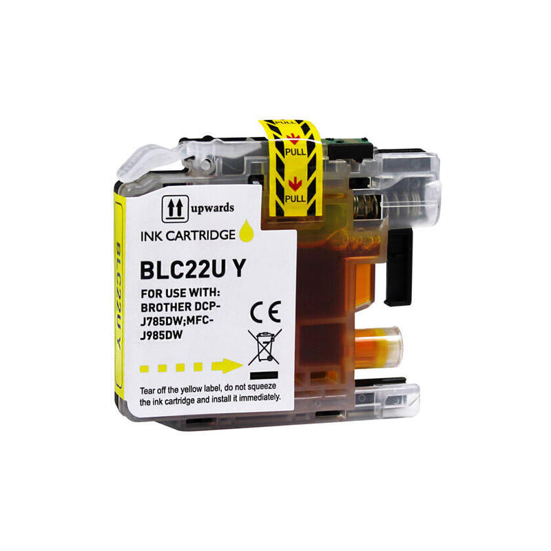 Tinta Generica Para Brother Lc22u Yelow Lc-22uy/Lc22uybp