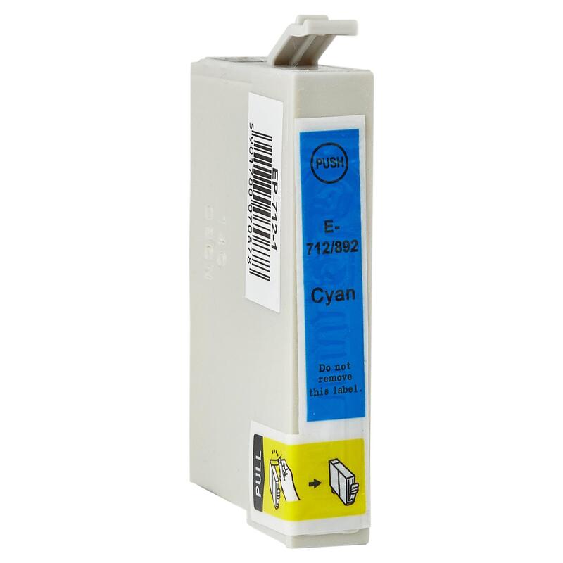 Tinta Generica Para Epson T0712 Cyan C13t07124011 12 Ml Bulk
