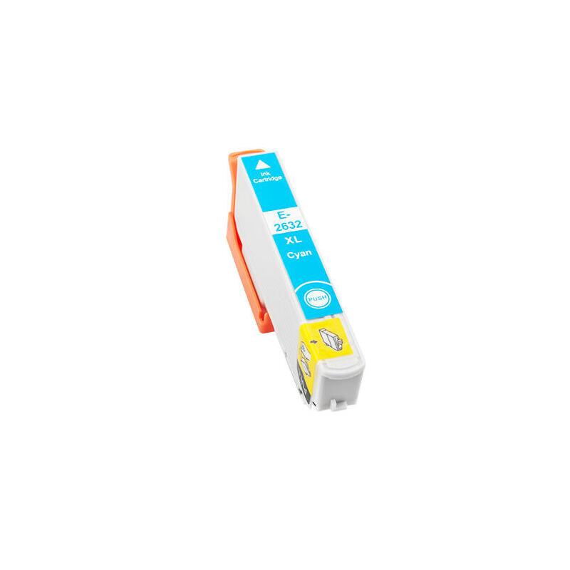 Tinta Generica Para Epson T2632/T2612 Cyan 26xl C13t26324010/C13t26124010 Cyan