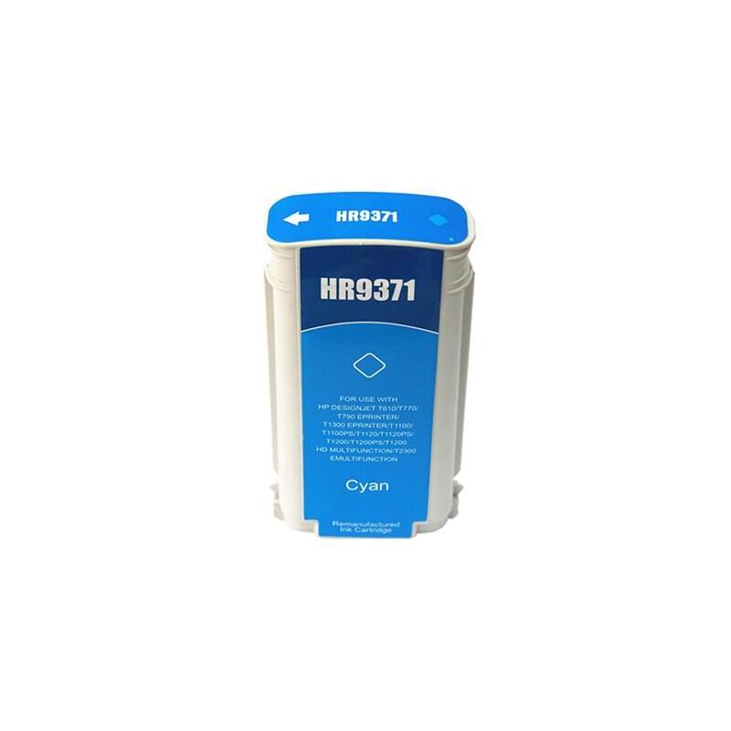 Tinta Generico Para Hp 72 Cyan C9371a