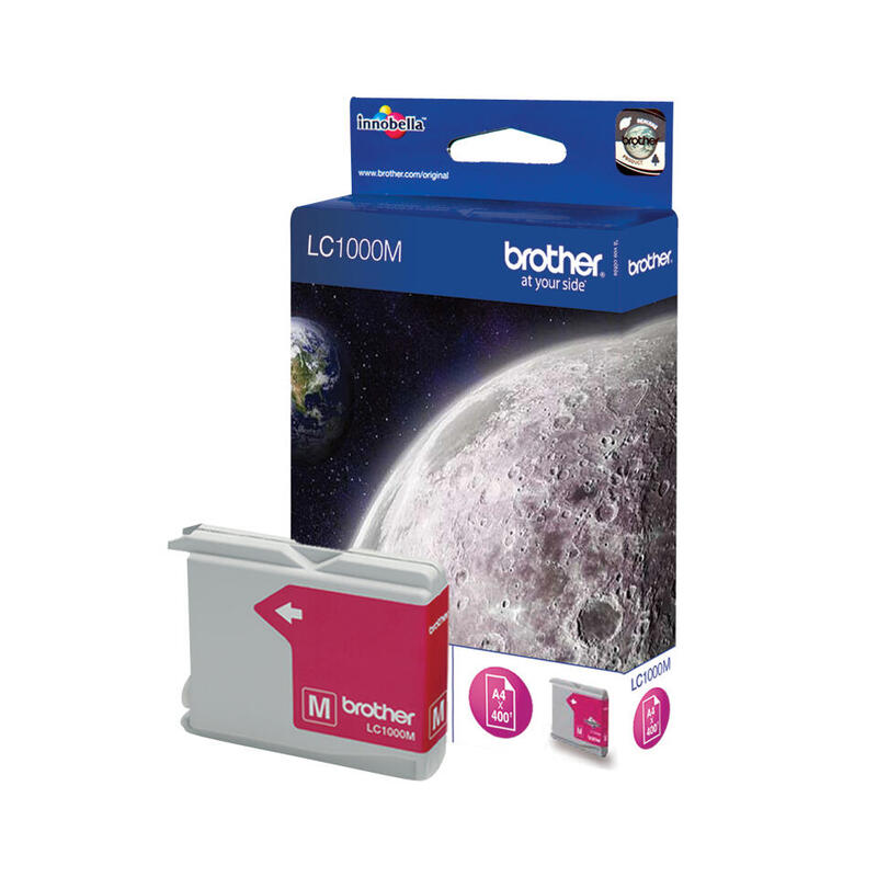 Tinta Original Brother Lc1000m Magenta