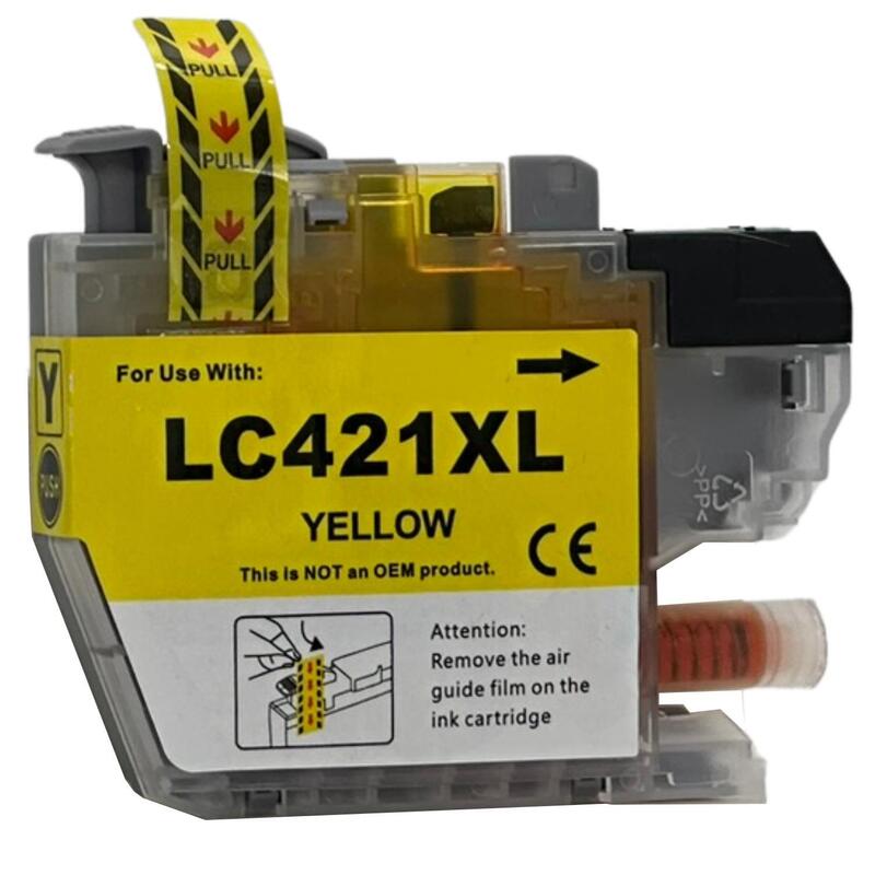 Tinta Para Brother Lc421 Amarillo 8.5 Ml Bulk