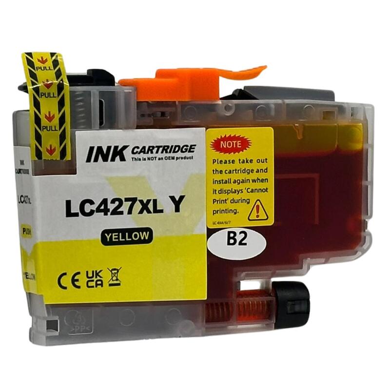 Tinta Para Brother Lc427xl Amarillo 51 Ml Bulk