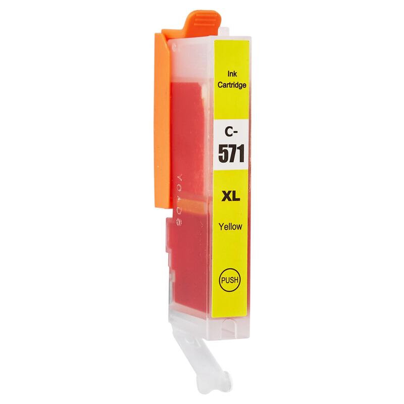 Tinta Para Canon 0334c001 / Cli571yxl / Cli571y Amarillo 12 Ml Bulk