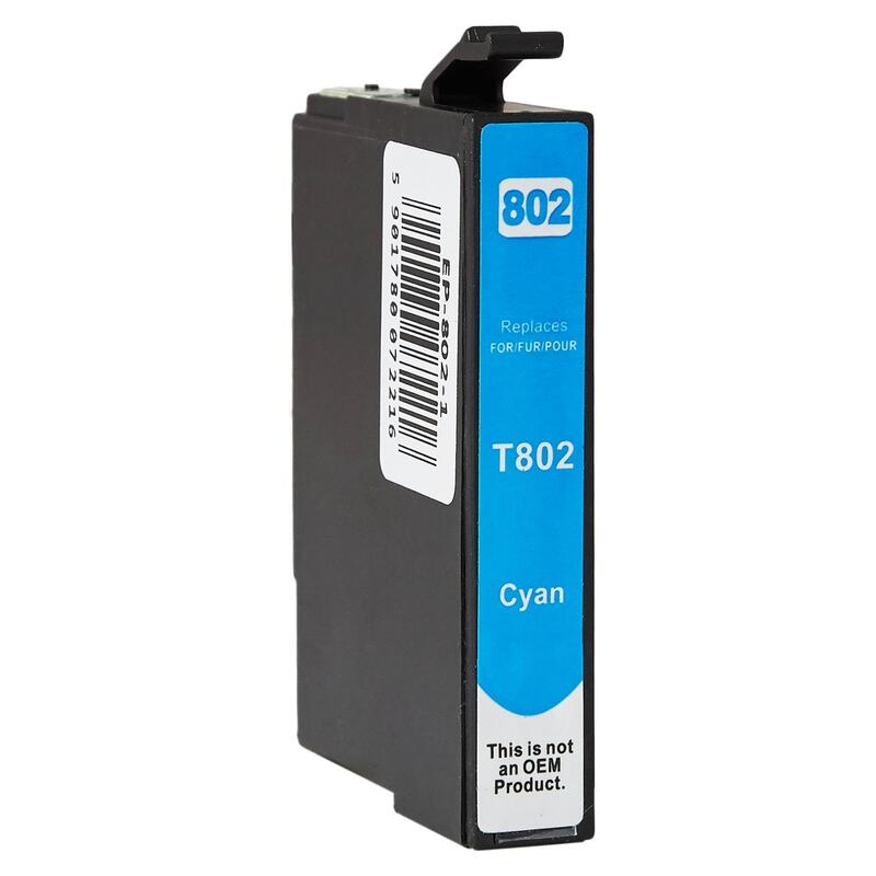 Tinta Para Epson C13t08024010 / T0802 Cyan 14 Ml Bulk
