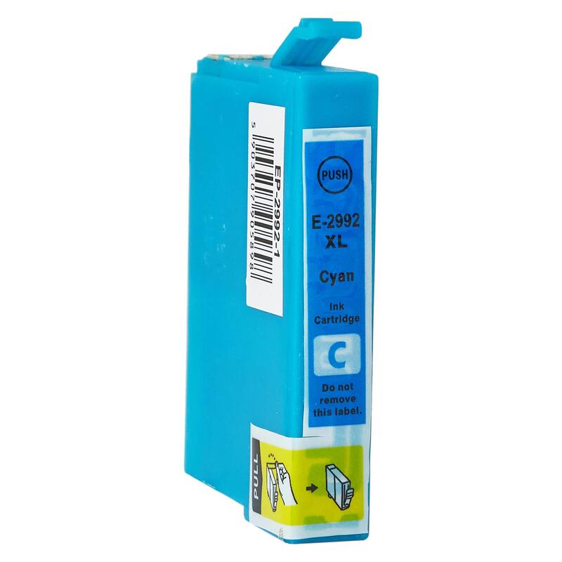 Tinta Para Epson Ct29924010 / T2992 Cyan 14 Ml Bulk