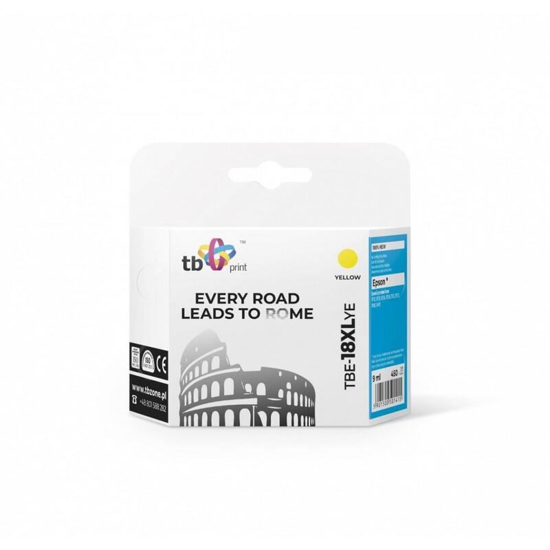 Tinta Para Epson Xp 302 Tbe-18xlye Ye
