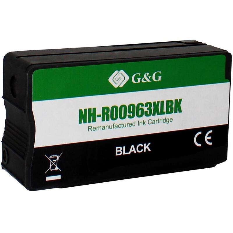 Tinta Para Hp 3ja30ae / 963xl Rem. Negro 50 Ml Bulk