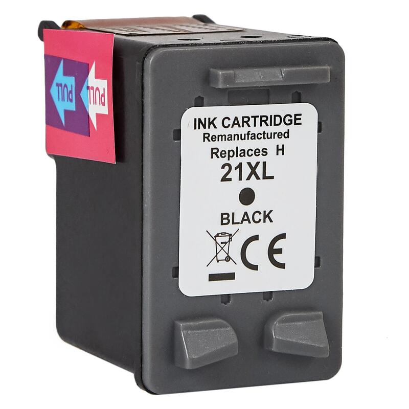 Tinta Para Hp C9351c / 21xl Rem. Negro 20 Ml Bulk