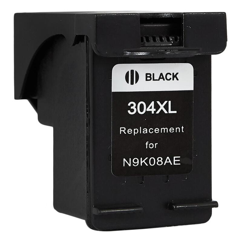 Tinta Para Hp N9k08ae / 304xl Rem. Negro 20 Ml Bulk Show Ink Level