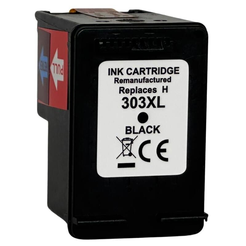 Tinta Para Hp T6n04ae / 303xl Rem. Negro 20 Ml Bulk