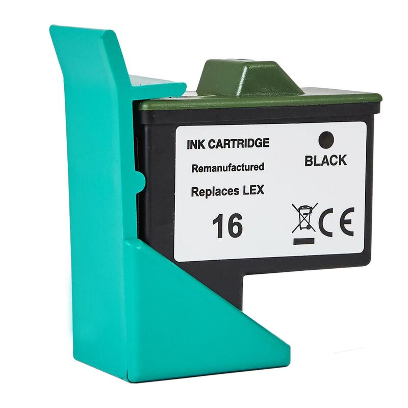 Tinta Para Lexmark 10n0016e / 010n0016e Rem. Negro 15 Ml Bulk