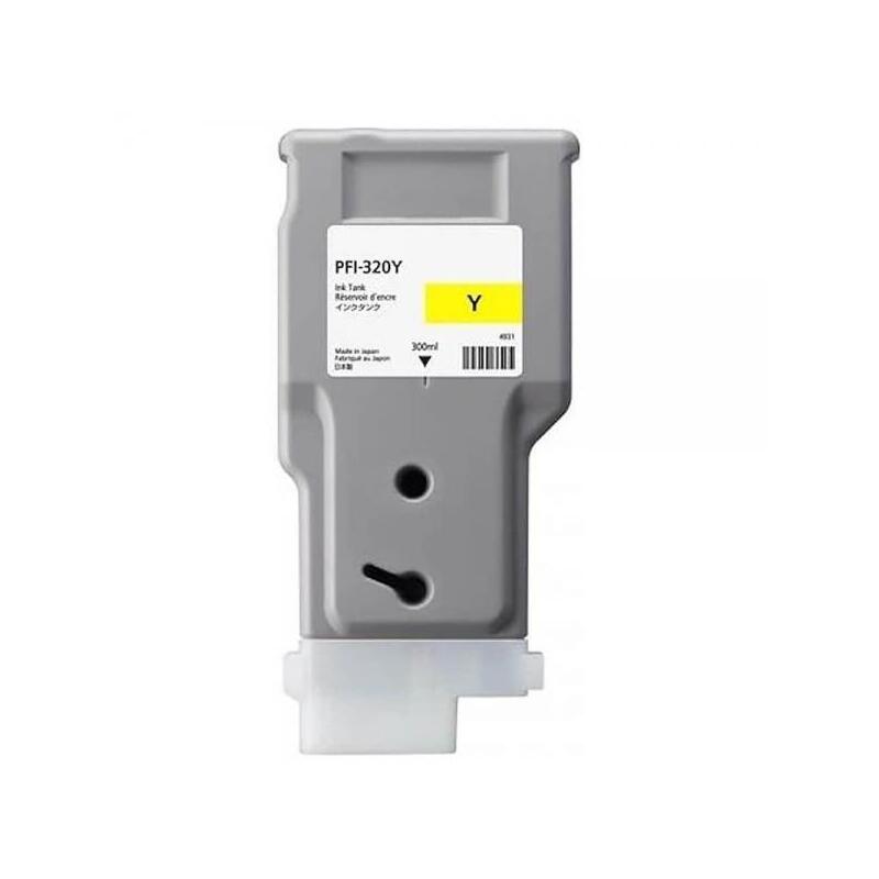 Tinta Pigmentada Generica Canon Pfi320 Amarillo - Reemplaza 2893c001