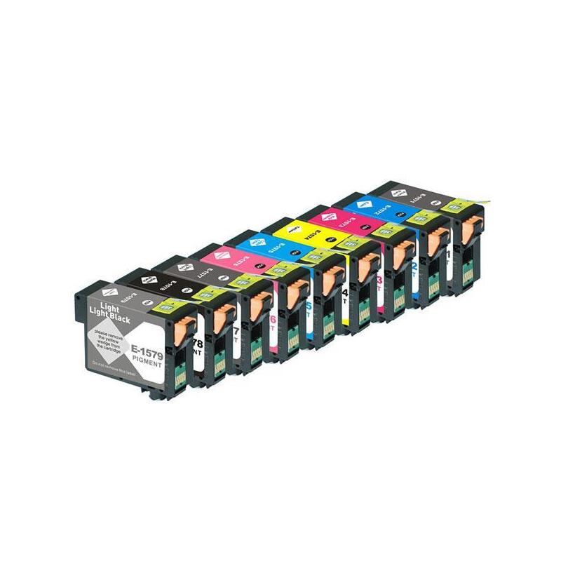 Tinta Pigmentada Generico Para Epson T1577 Negro Light C13t15774010