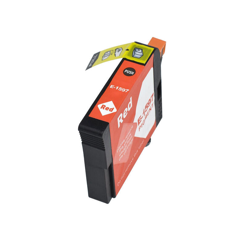Tinta Pigmentada Generico Para Epson T1597 Rojo C13t15974010