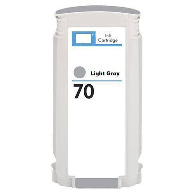 Tinta Pigmentada Generico Para Hp 70 Gris Claro C9451a