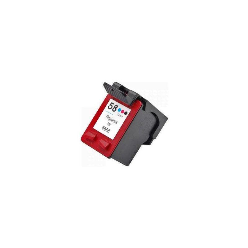 Tinta Remanufacturado Hp 58 Tricolor Photo C6658ae