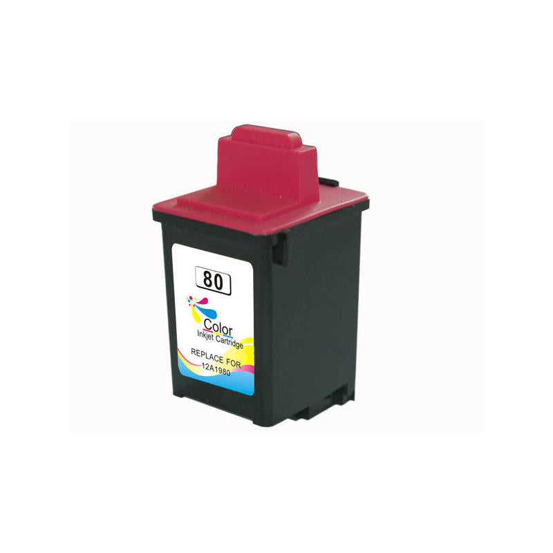 Tinta Remanufacturado Para Lexmark 80 Tricolor 12a1980e