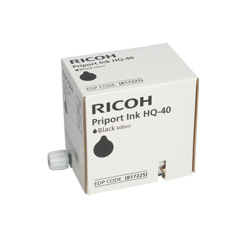 Tinta Ricoh Hq-40 Negra Para Priport Dx 4542 4545 Jp 4500 893188 817225