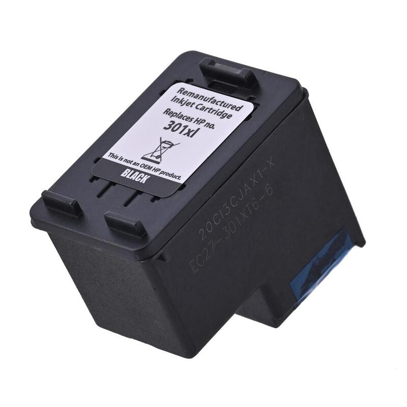 Tinta Superbulk Para Hp 301xl Ch563 Reg B-H301bk