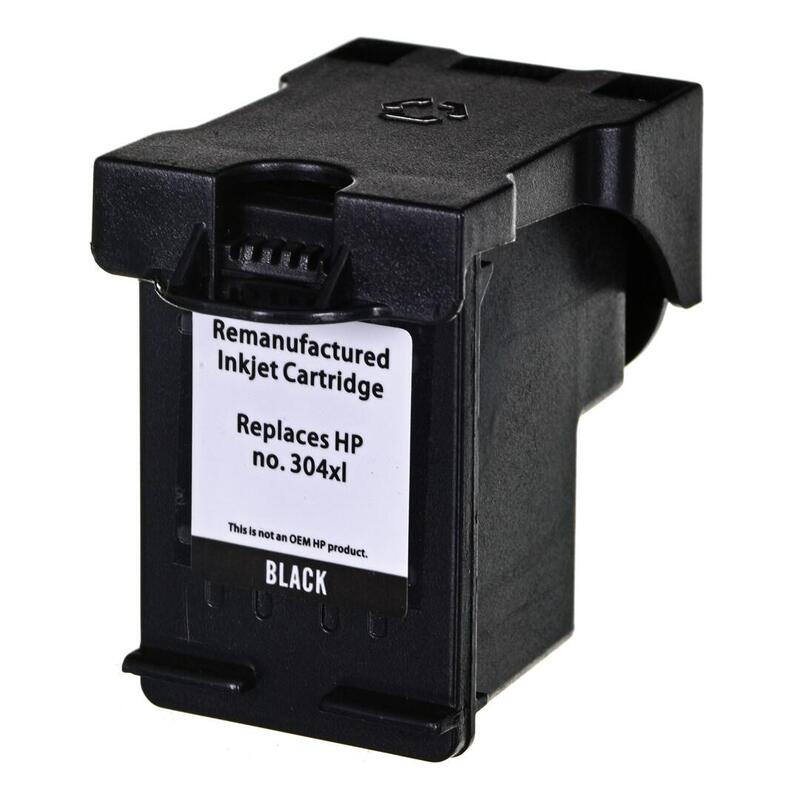 Tinta Superbulk Para Hp 304xl N9k08ae Reg Sb-304xlb, 18 Ml, Negra