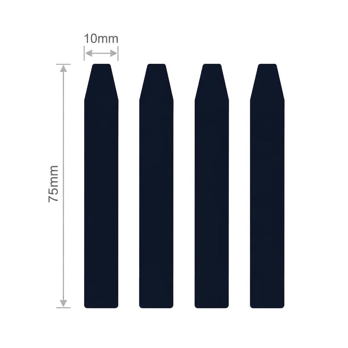 Tiras Adhesivas De 10Mmx70Mm Para Baterías Para Portátiles O Móviles 4 Und