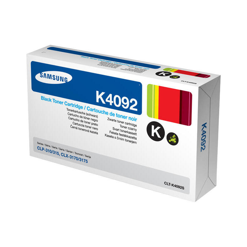 Toner Original Samsung Negro Su138a Para Impresoras Que Usen Clt-K4092s - 1500 Paginas - Compatible Segun Especificaciones