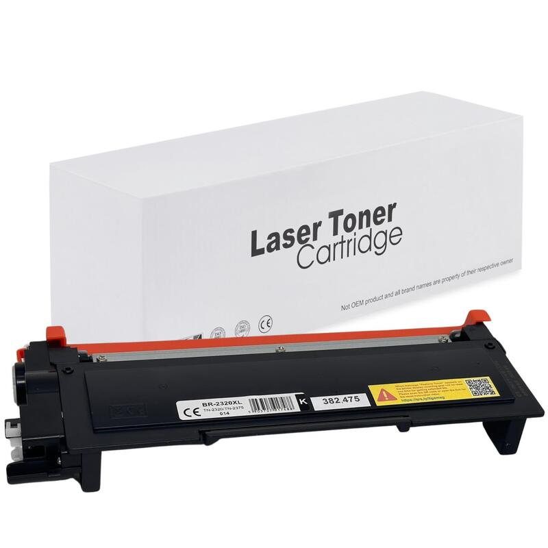 Tóner Para Brother Tn2320 Negro 5200 Páginas Neutral Box