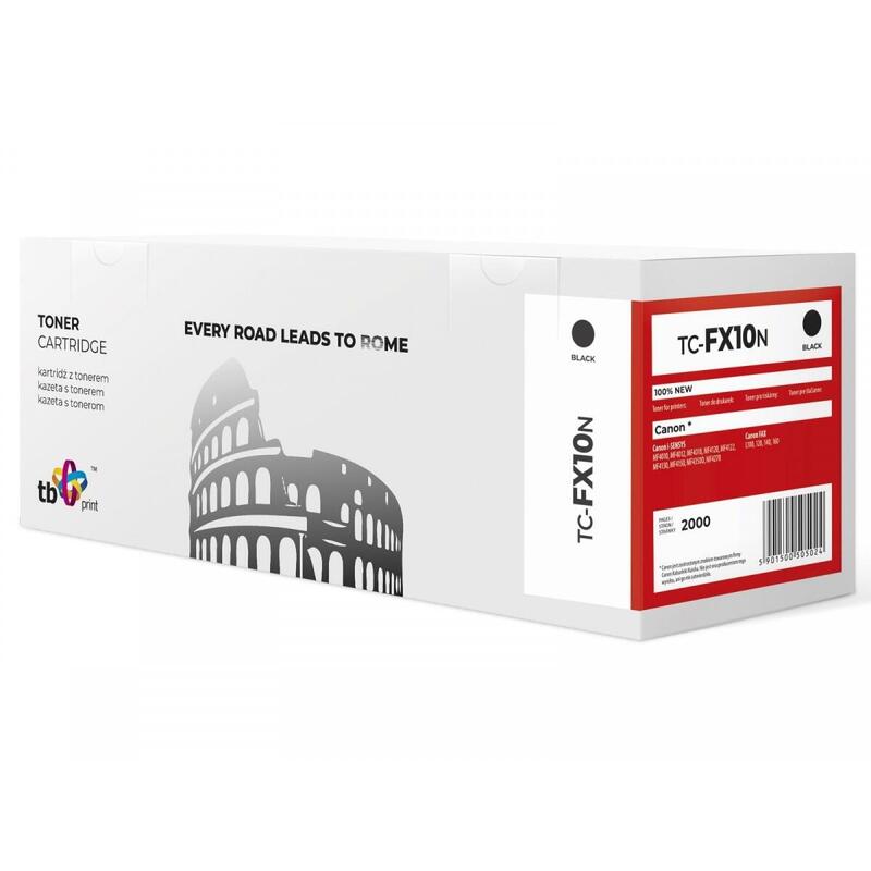 Toner Para Canon Fx10 Tc-Fx10n Bk 100% New