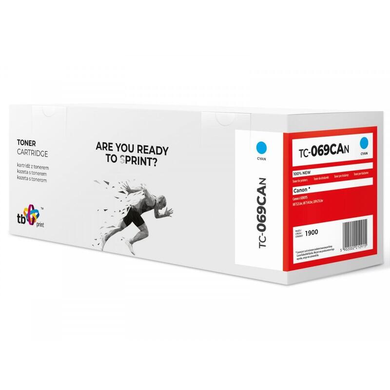 Toner Para Canon Mf752 Tc-069can Cy 100% New