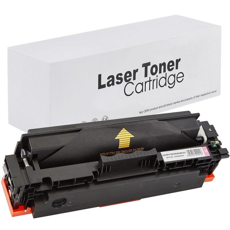Tóner Para Hp Cf413x / Crg046hm Magenta 5000 Páginas Neutral Box