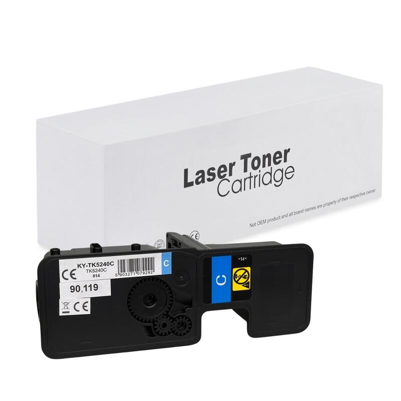 Tóner Para Kyocera Tk5240c Cyan 3000 Páginas Neutral Box