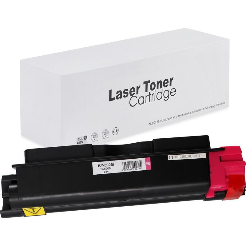 Tóner Para Kyocera Tk590m Magenta 5000 Páginas Neutral Box